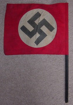 Nazi Parade/Rally Spectator Flag...$115 SOLD