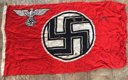 Nazi State Service Flag with Halyard Rope...$210 SOLD