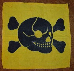 Original Nazi Minefield Warning Flag...$45 SOLD