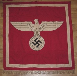 Nazi Eagle/Swastika Banner...$425 SOLD