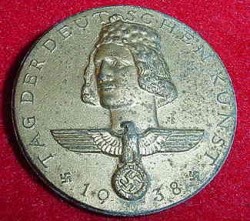 Nazi 1938 “Day of German Culture” Tinnie Badge...$20 SOLD