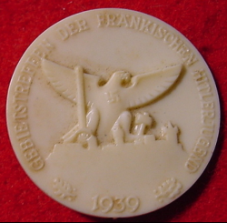 Nazi 1939 Hitler Youth Rally Plastic Tinnie...$30 SOLD