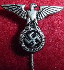 Nazi NSDAP Eagle/Swastika Stickpin Badge...$35 SOLD