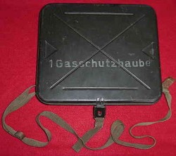 Nazi Gasmask Hood Carrying Case for Head-Wounded Soldiers...$65 SOLD