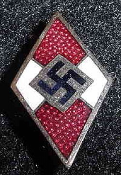 Nazi Hitler Youth Knife Grip Insignia...$60 SOLD
