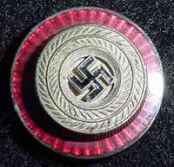 Nazi Political Leader's Visor Hat Cockade Button...$25 SOLD