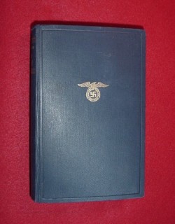 Original "Mein Kampf" 1933 Edition with 1945 Handwritten Poem...$175 SOLD