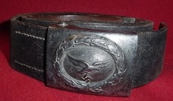 Nazi Luftwaffe EM Belt and Buckle Set...$150 SOLD