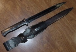 Nazi K98 Rifle Bayonet by "Coppel GmbH" with Matching Numbers...$185 SOLD