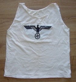 Nazi Army Sports Shirt Named to a Grenadier...$119 SOLD