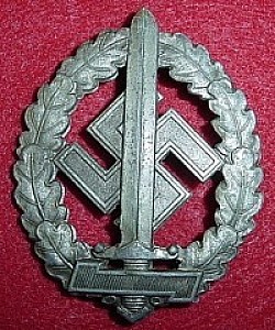 Nazi SA Sports Badge for the War Wounded...$195 SOLD