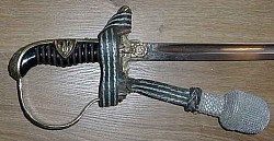 Nazi Prinz Eugen Pattern Sword by Eickhorn with Knot...$950 SOLD