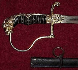 Nazi Custom Official's Lionhead Sword by WKC Model #1016...$650 SOLD
