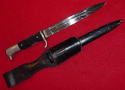 Nazi NCO Dress Bayonet with Leather Frog...$110 SOLD
