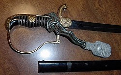 Nazi Army Officer's Sword by Eickhorn with Knot...$425