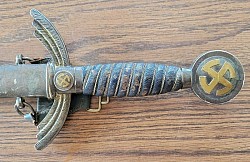 Nazi Luftwaffe Sword by Emil Voos, Solingen...$490 SOLD