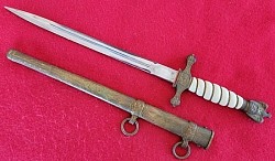 Original Nazi Kriegsmarine Officer's Dagger...$675 SOLD