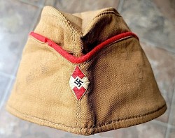 Nazi Hitler Youth Overseas Cap...$295 SOLD
