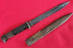 Nazi K98 Rifle Bayonet with "Varient" Matching Numbers...$150 SOLD