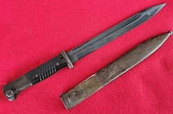 Nazi K98 Rifle Bayonet with 