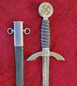 Original Nazi Luftwaffe Officer's Sword by SMF with Waffenamt Marking...$650 SOLD