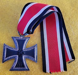 Nazi Iron Cross 2nd Class with Longer Original Ribbon...$110 SOLD