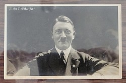 Nazi Adolf Hitler Picture Postcard Entitled 