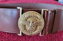 Nazi Political Leader's Belt with Buckle and Cartridge Loops...$220 SOLD