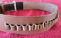 Nazi Political Leader's Belt with Buckle and Cartridge Loops...$220 SOLD