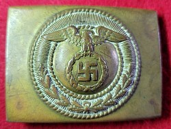 Nazi SA Belt Buckle with Scarcer "Static" Swastika...$150 SOLD
