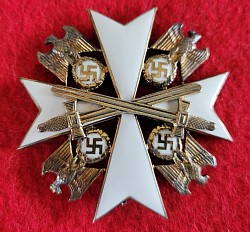 Nazi Order of the German Eagle with Swords 2nd Class...$1,300 SOLD