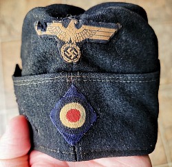 Nazi Kriegsmarine EM Overseas Cap...$250 SOLD