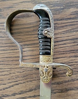 Nazi Army Officer's Dovehead Sword by Alcoso...$425 SOLD