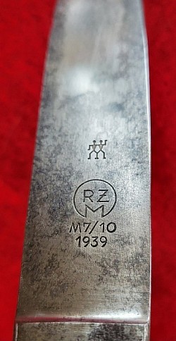 Nazi Hitler Youth Knife Transitional Model 1939 by J.A. Henckels...$275 SOLD