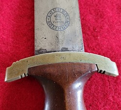 Nazi SA Dagger by Very Rare Cottage Maker 