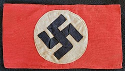 Nazi Swastika Armband - Desirable Multi-piece Construction...$185 SOLD