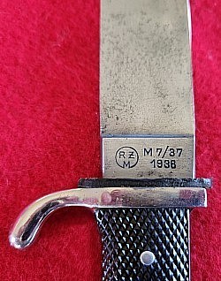 Nazi 1938 Transitional Hitler Youth Knife by Robert Klaas...$475 SOLD
