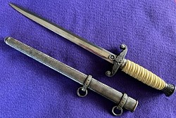 Nazi Army Officer's Dagger by Carl Julius Krebs...$475 SOLD