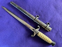 Nazi Army Officer's Dagger by Carl Julius Krebs...$475 SOLD