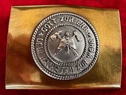 German Pre-Nazi 1930's Feuerwehr EM Belt Buckle...$50 SOLD