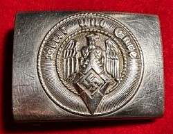 Nazi Hitler Youth Belt Buckle Marked 