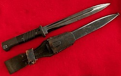 Nazi K98 Bayonet with Matching Numbers by Berg & Co...$295 SOLD