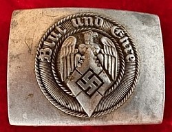 Nazi Hitler Youth Belt Buckle with Scarcer 