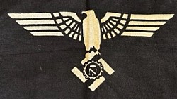 Nazi TeNo Car Pennant with Ties
