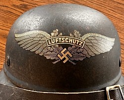 Nazi M38 Luftschutz Beaded 