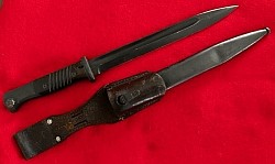 Nazi K98 Bayonet with Matching Maker's Code 