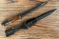 Nazi K98 Bayonet with Maker's Code 