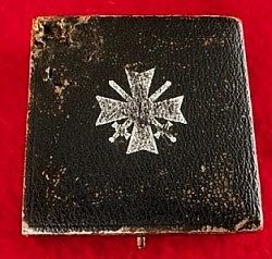 Nazi Cased War Merit Cross 1st Class with Case and Ribbon Bar...$195 SOLD