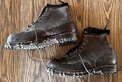 Original Nazi-Era Bavarian Hobnail Boots