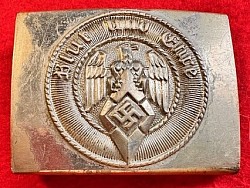 Nazi Hitler Youth Belt Buckle with RZM Maker's Code 